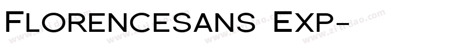 Florencesans Exp字体转换